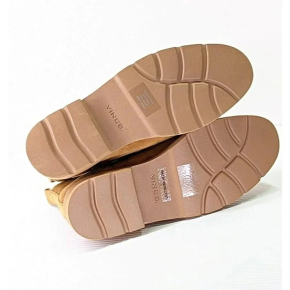 Vince Women's Rue Tan Suede Chelsea Lug Boots Size 6.5 M (MSRP $395) - Picture 9 of 11